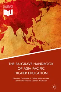 The Palgrave Handbook of Asia Pacific Higher Education_cover