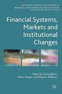 Financial Systems, Markets and Institutional Changes_cover