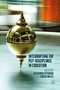 Interrupting the Psy-Disciplines in Education_cover