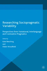 Researching Sociopragmatic Variability_cover