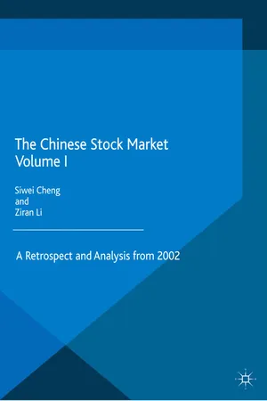 The Chinese Stock Market Volume I