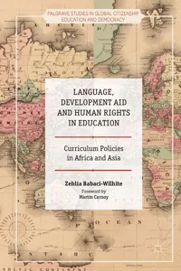 Language, Development Aid and Human Rights in Education_cover