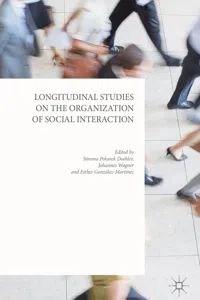 Longitudinal Studies on the Organization of Social Interaction_cover