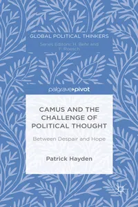 Camus and the Challenge of Political Thought_cover