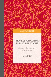 Professionalizing Public Relations_cover