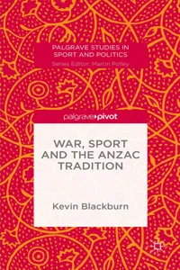 War, Sport and the Anzac Tradition_cover