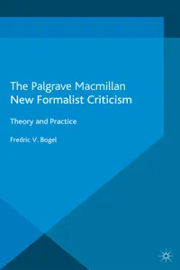 New Formalist Criticism_cover