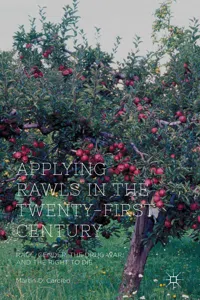 Applying Rawls in the Twenty-First Century_cover