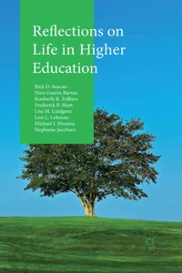 Reflections on Life in Higher Education_cover