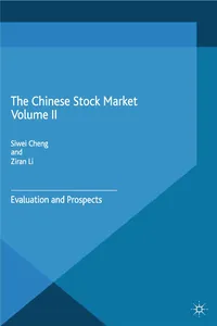 The Chinese Stock Market Volume II_cover