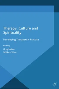Therapy, Culture and Spirituality_cover