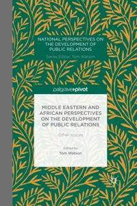 Middle Eastern and African Perspectives on the Development of Public Relations_cover