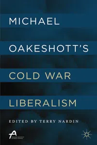 Michael Oakeshott's Cold War Liberalism_cover