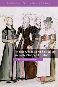 Women, Work and Sociability in Early Modern London_cover