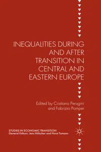 Inequalities During and After Transition in Central and Eastern Europe_cover