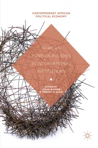 African Foreign Policies in International Institutions_cover