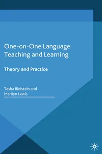 One-on-One Language Teaching and Learning_cover