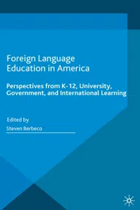 Foreign Language Education in America_cover