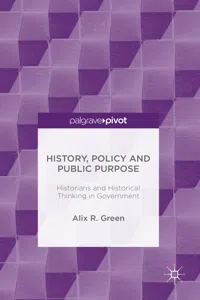 History, Policy and Public Purpose_cover