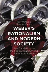 Weber's Rationalism and Modern Society_cover