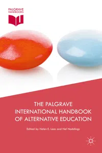 The Palgrave International Handbook of Alternative Education_cover