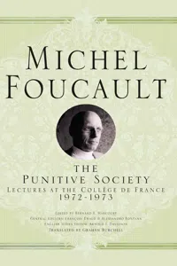 Michel Foucault, Lectures at the Collège de France_cover