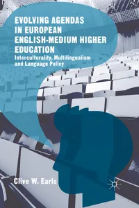 Evolving Agendas in European English-Medium Higher Education_cover