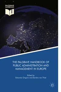 The Palgrave Handbook of Public Administration and Management in Europe_cover