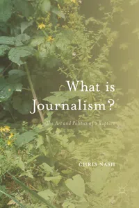 What is Journalism?_cover