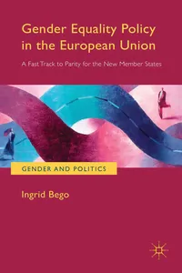 Gender Equality Policy in the European Union_cover