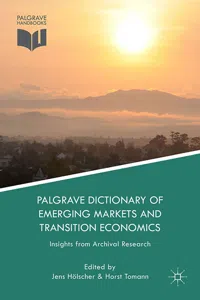 Palgrave Dictionary of Emerging Markets and Transition Economics_cover