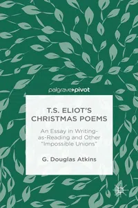 T.S. Eliot's Christmas Poems_cover