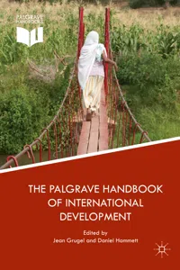 The Palgrave Handbook of International Development_cover