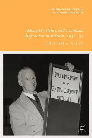 Monetary Policy and Financial Repression in Britain, 1951 - 59