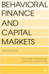 Behavioral Finance and Capital Markets_cover