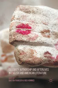 Celebrity Authorship and Afterlives in English and American Literature_cover