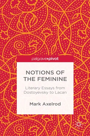 Notions of the Feminine: Literary Essays from Dostoyevsky to Lacan