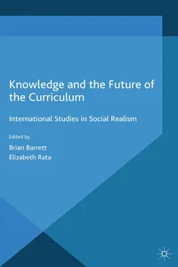 Knowledge and the Future of the Curriculum_cover