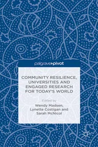 Community Resilience, Universities and Engaged Research for Today's World_cover