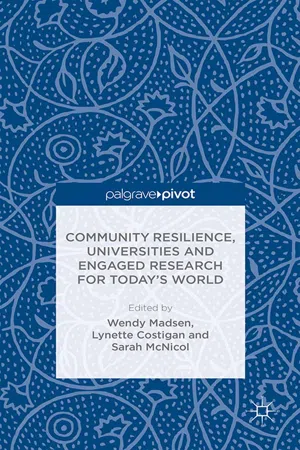 Community Resilience, Universities and Engaged Research for Today's World