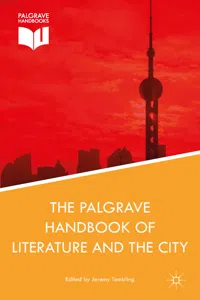 The Palgrave Handbook of Literature and the City_cover