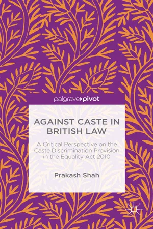 Against Caste in British Law