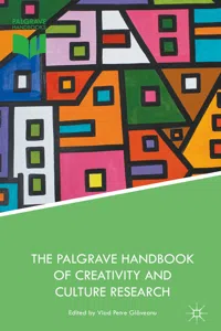 The Palgrave Handbook of Creativity and Culture Research_cover