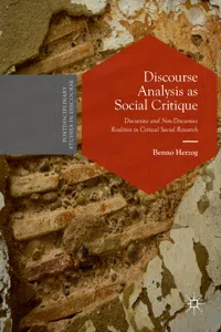 Discourse Analysis as Social Critique_cover