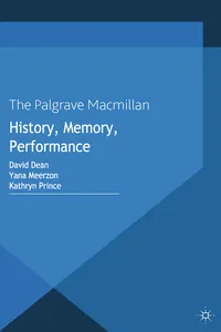 History, Memory, Performance_cover