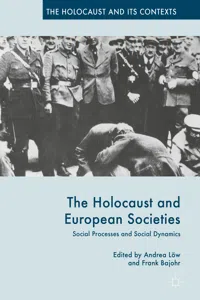 The Holocaust and European Societies_cover