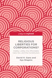 Religious Liberties for Corporations?_cover