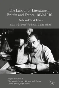 The Labour of Literature in Britain and France, 1830-1910_cover