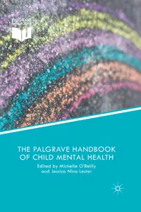 The Palgrave Handbook of Child Mental Health_cover