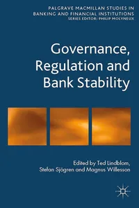 Governance, Regulation and Bank Stability_cover